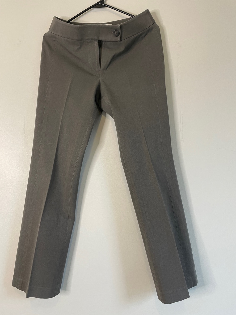 LOFT Women Charcoal Dress Pants